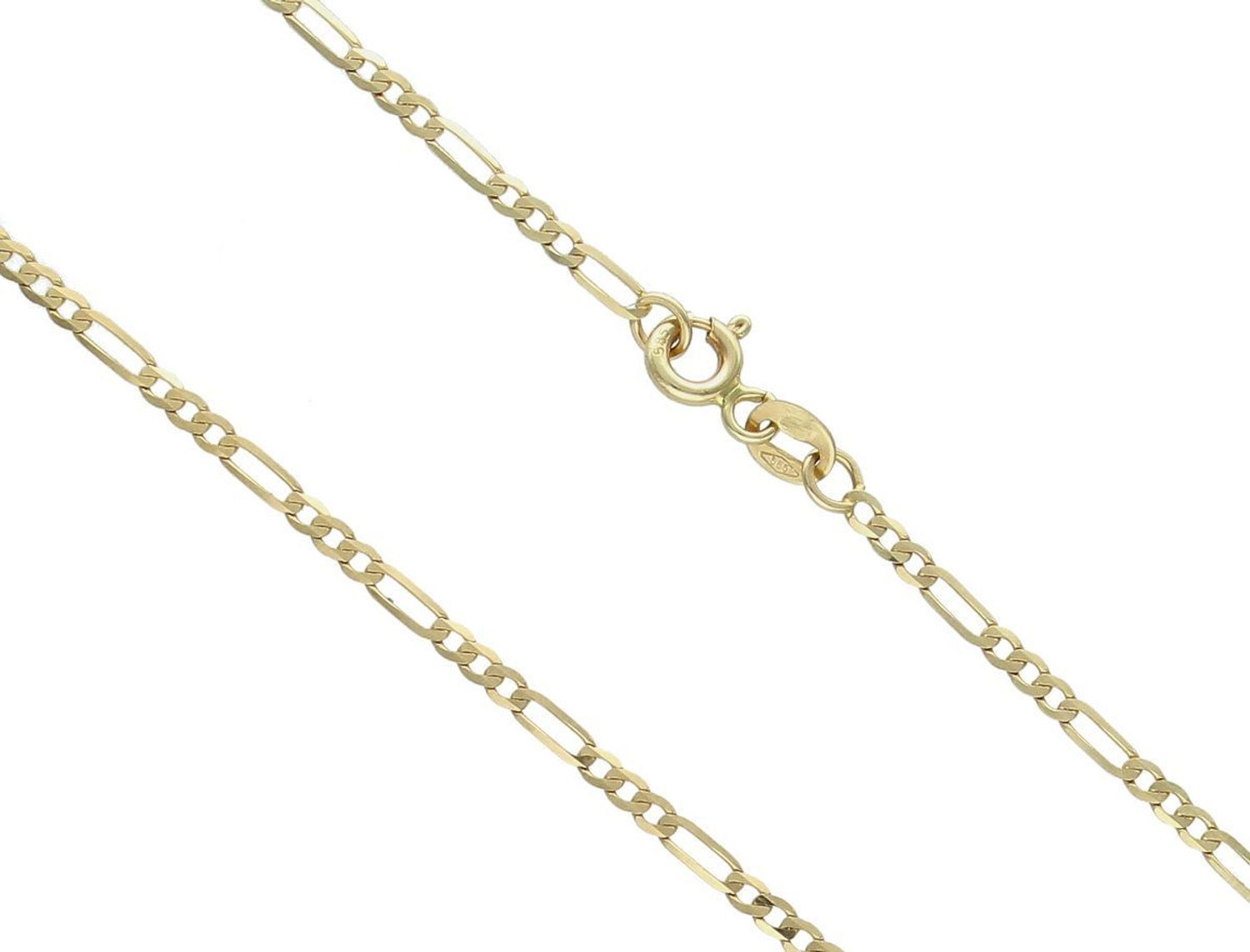 Złoty łańcuszek figaro 2 mm próba 585 BKŁ000000-469.jpg