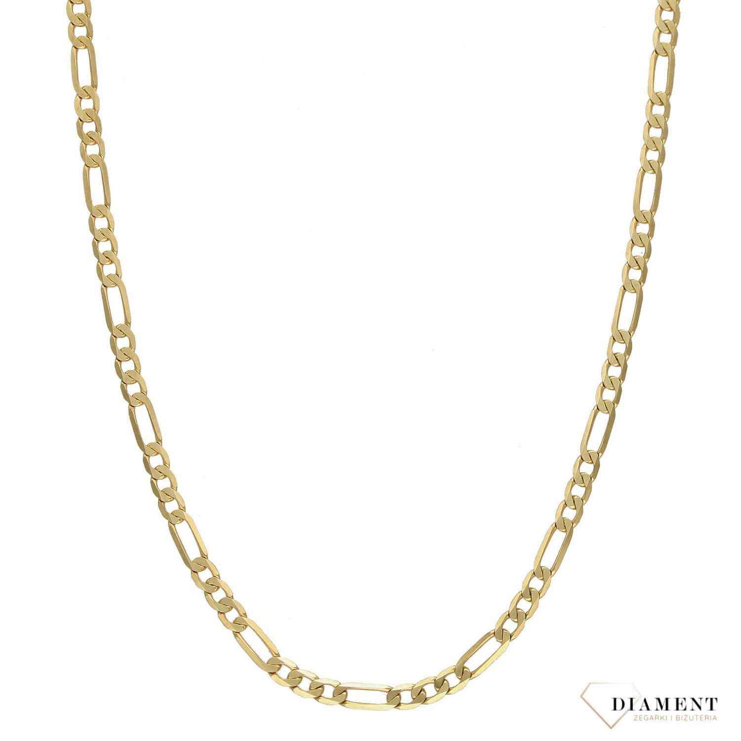 Złoty łańcuszek figaro 2 mm próba 585 BKŁ000000-469.jpg