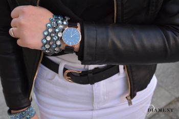 Bransoletka Spark Swarovski Dotty Aquamarine Crystal Grand. Świetny pomysł na prezent. Idealny dodatek do stylizacji.  (1).JPG