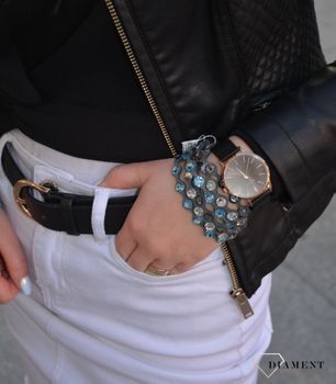 Bransoletka Spark Swarovski Dotty Aquamarine Crystal Grand. Świetny pomysł na prezent. Idealny dodatek do stylizacji.  (2).JPG