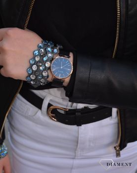 Bransoletka Spark Swarovski Dotty Aquamarine Crystal Grand. Świetny pomysł na prezent. Idealny dodatek do stylizacji.  (3).JPG