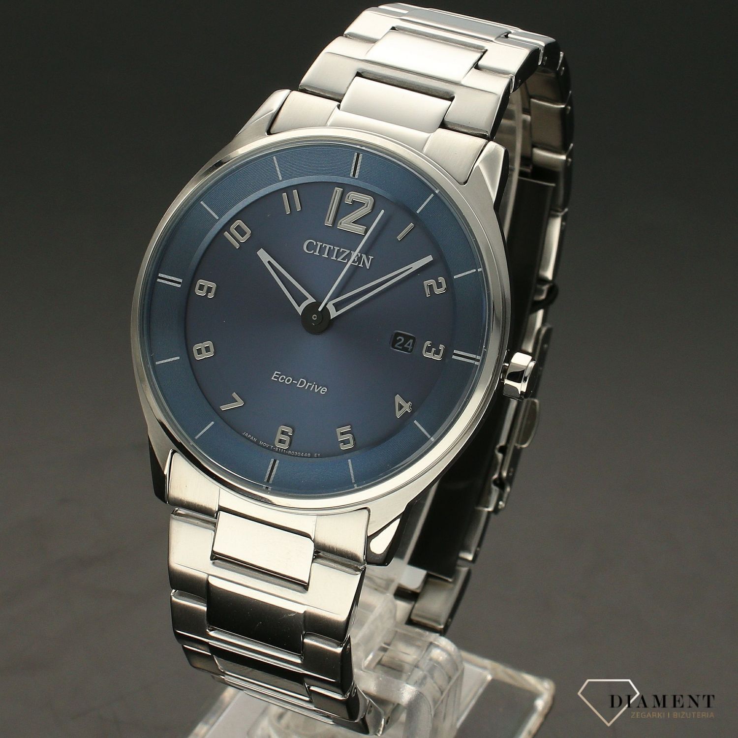 Zegarek męski na bransolecie Citizen Eco Drive BM7400-71L.jpg