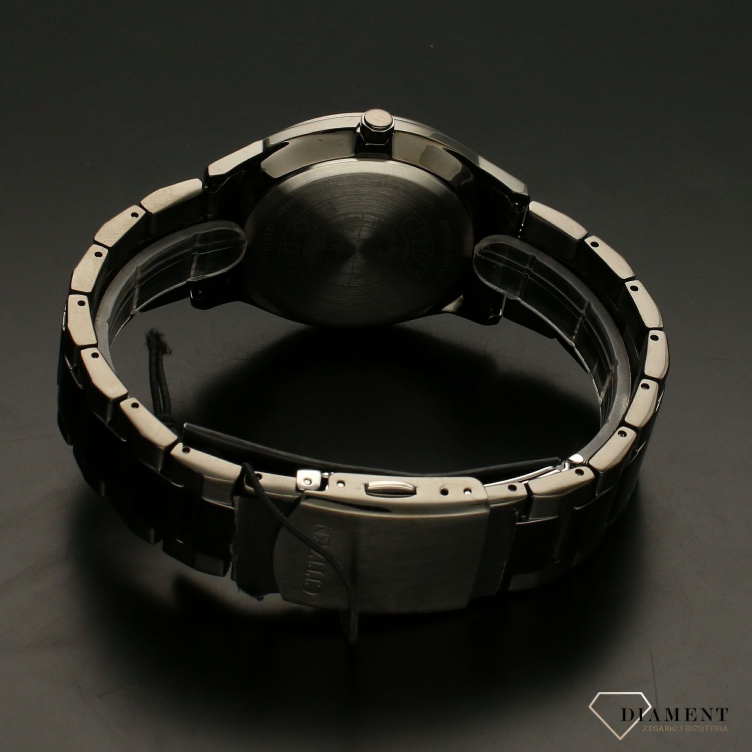 Zegarek męski na czarnej bransolecie Citizen BM7408-88H.jpg