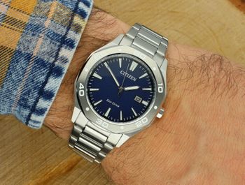 Zegarek Citizen Eco-Drive Active Sports – zegarek męski solarny, stalowy, 100M granat.jpg