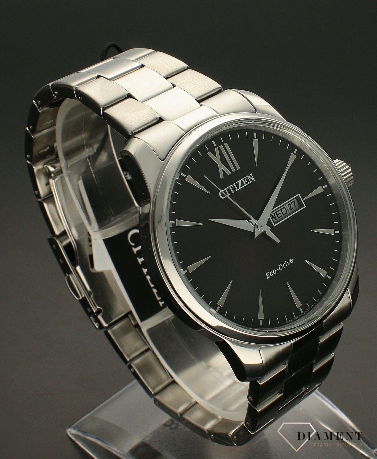 Męski Citizen ECO-DRIVE BM8550-81EE jest to zegarek, w których wykorzystano innowacyjna technologie Eco – Drive, wykorzystuje on różne źródła energii, przez co jest przyjaźniejszy dla środowiska..webp