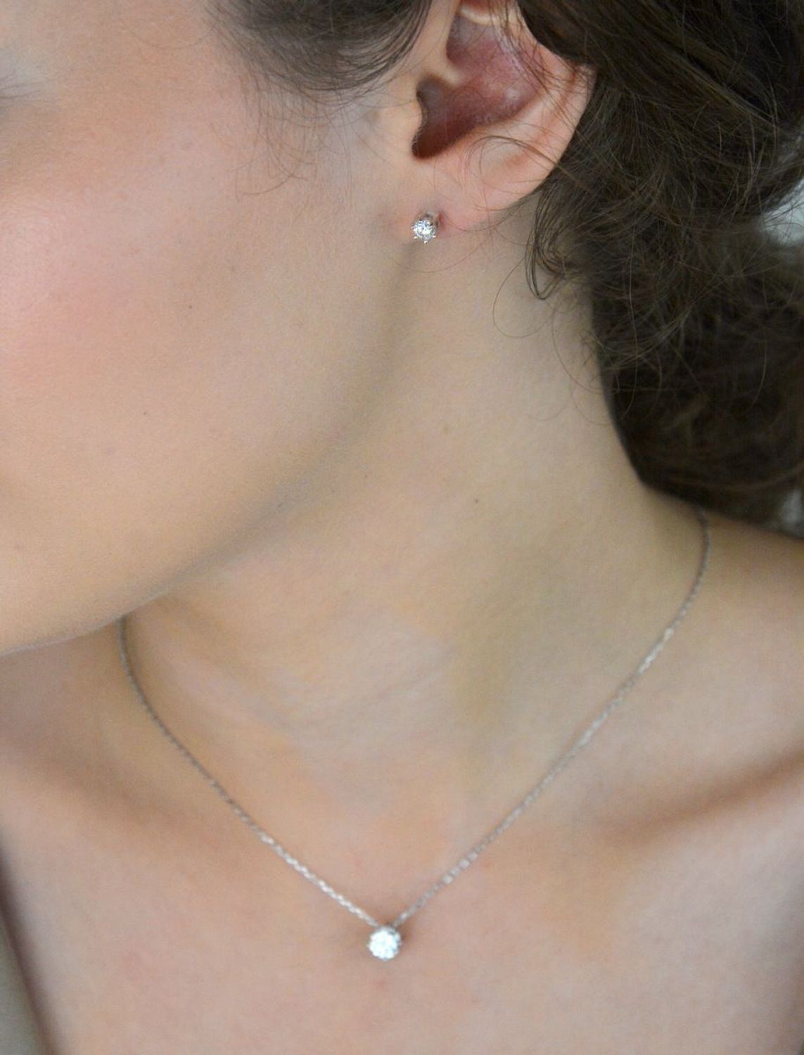 Kolczyki srebrne z moissanitem 0,30 ct – model BMCE049-4  Brizzling Jewels.jpg