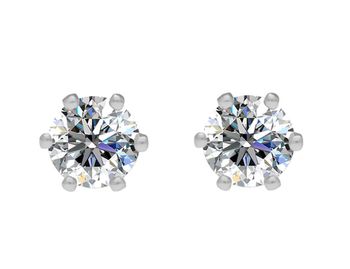 Kolczyki srebrne z moissanitem 0,30 ct – model BMCE049-4  Brizzling Jewels.jpg