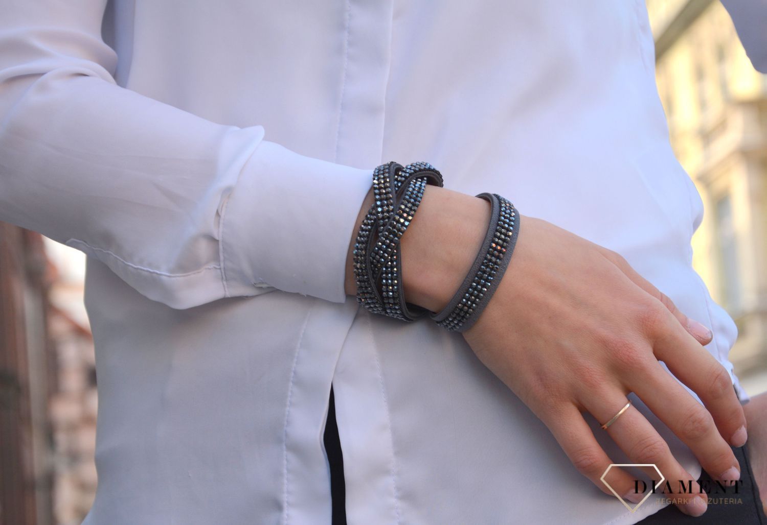 Bransoletka Spark Braid Bracelet Large BMESH9HJ.jpg