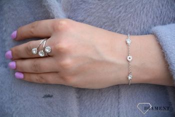 Bransoletka Spark Swarovski MIX&MATCH BMM21013  ✓Biżuteria ślubna ✓Biżuteria srebrna w Sklepie z Biżuterią zegarki-diament.pl✓Piękna i Elegancka Bransoletka dla Kobiet (1).JPG