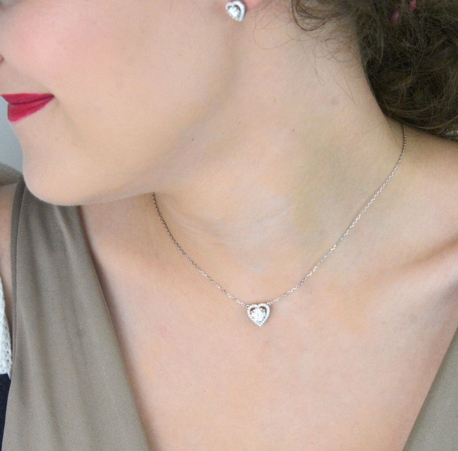 Naszyjnik srebrny z moissanitem 1 ct – model BMP013  Brizzling Jewels.jpg