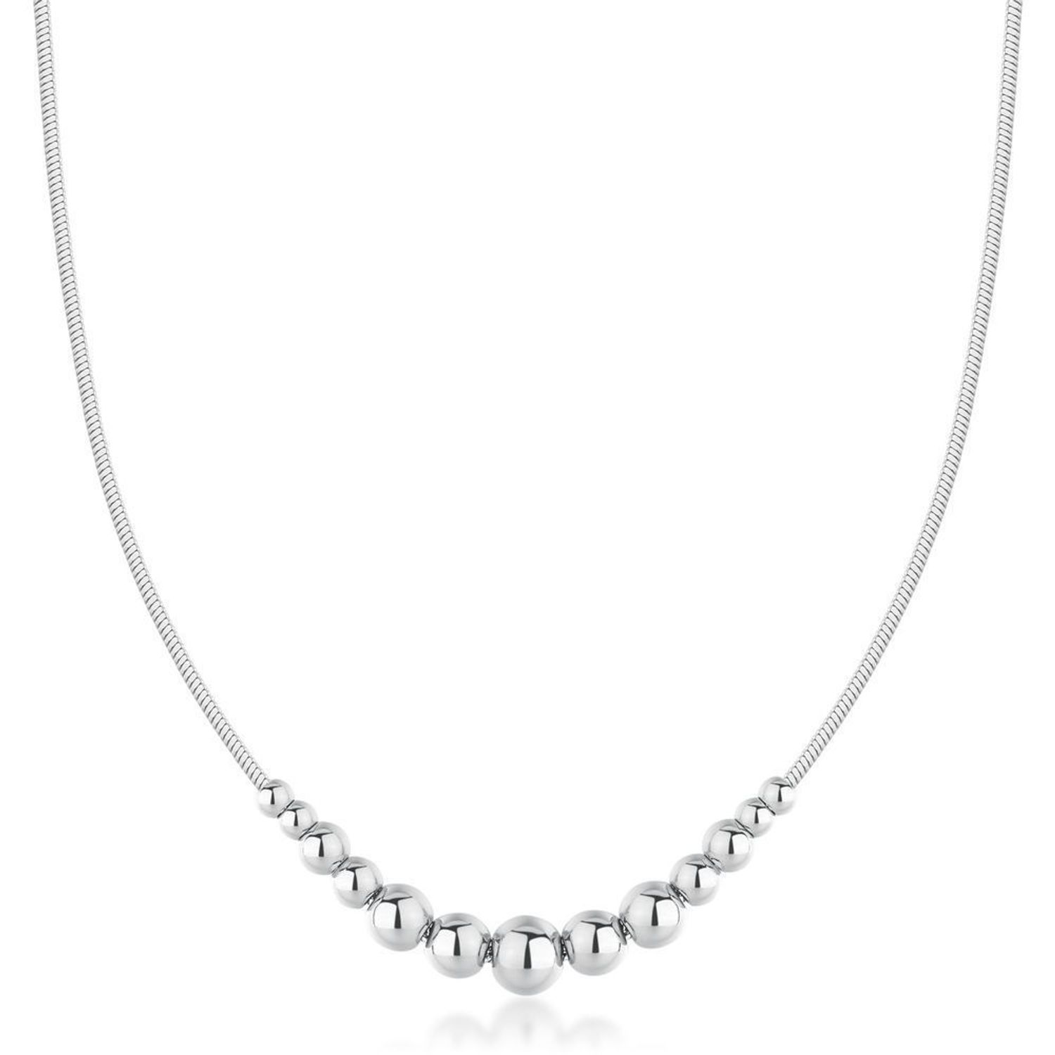 Naszyjnik stalowy z kuleczkami Brosway Perfect BPC05.jpg