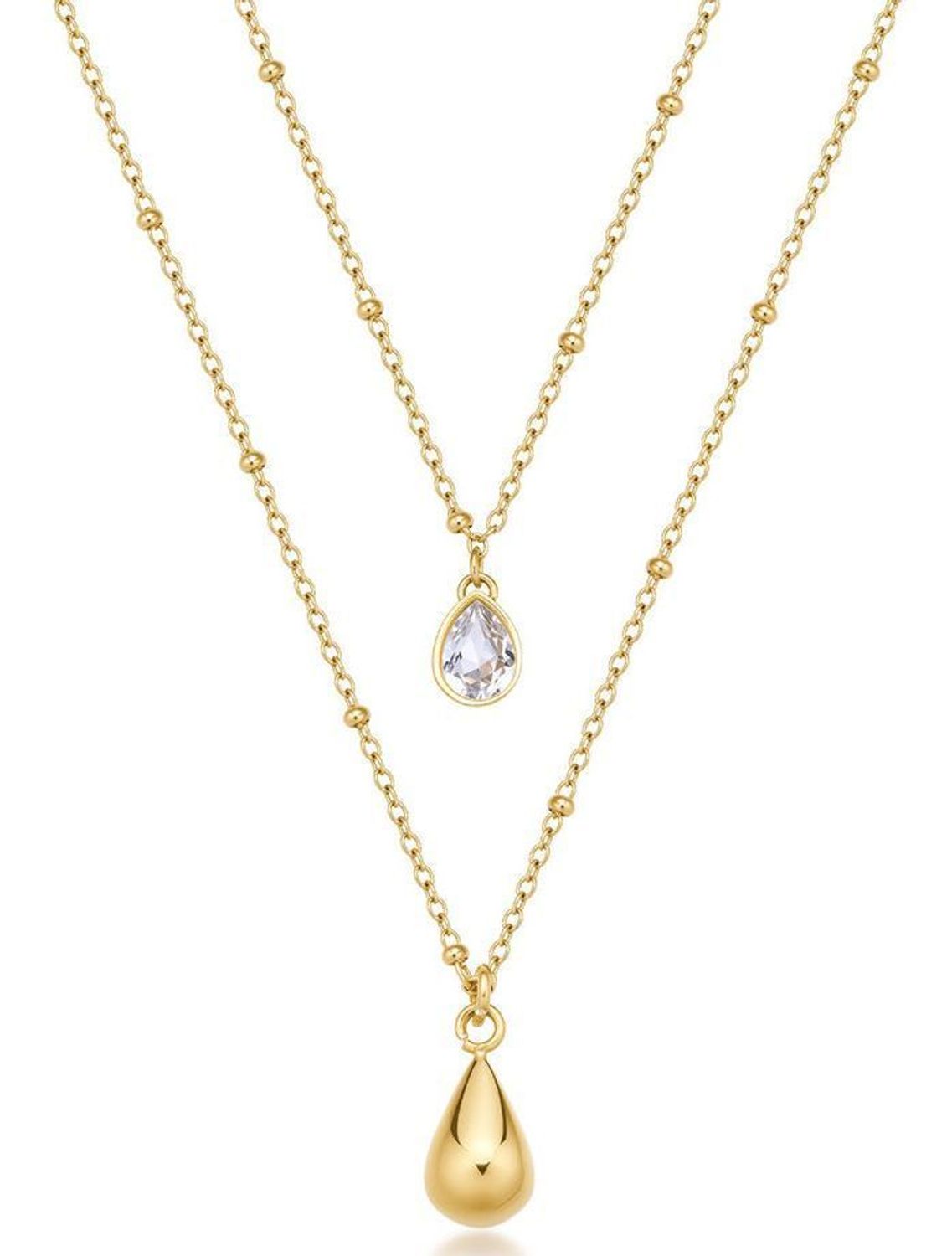 Naszyjnik Brosway BPC37 podwójny złocony z kryształem  Biżuteria stalowa 316L (2).jpg