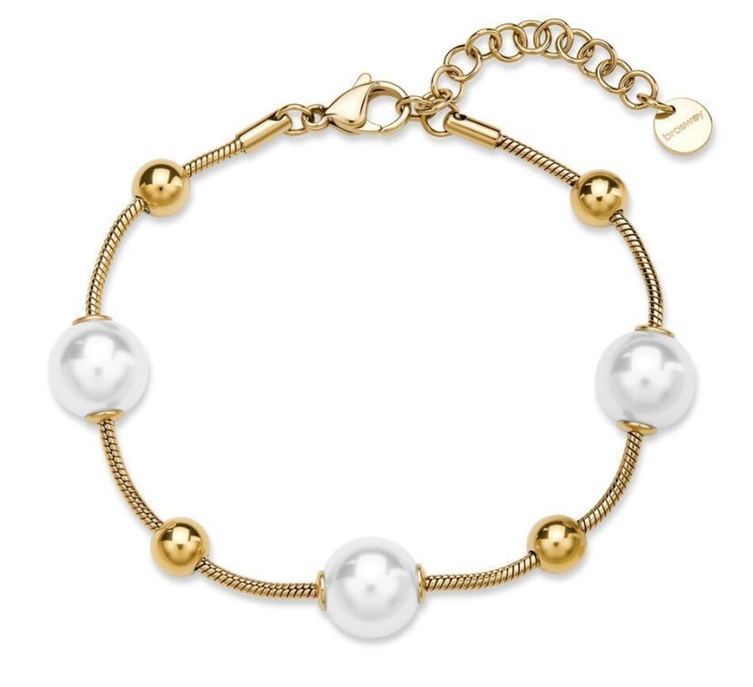 Bransoletka damska Brosway Perfect BPC57 – z perłowymi koralikami.jpg