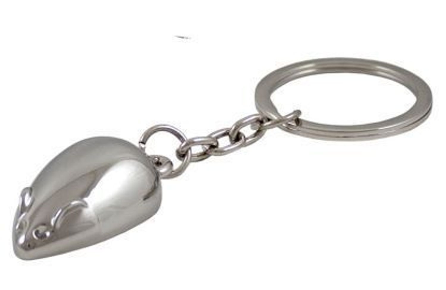 Uroczy brelok BR317 w kształcie myszki, wykonany z metalu. Długość 9,5 cm. Pakowany w eleganckie czarne flokowane pudełko z logo. Idealny prezent.3.jpg