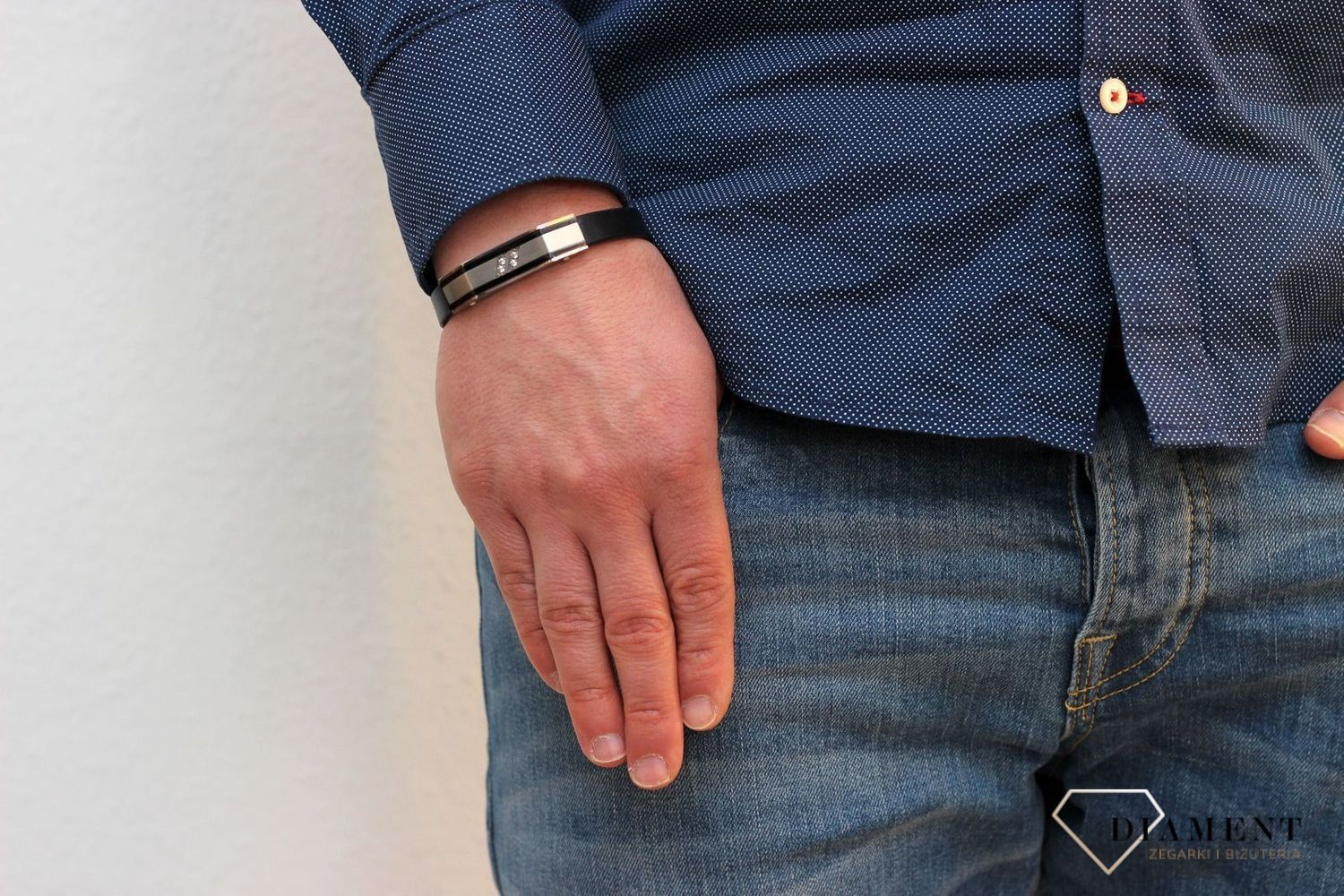 Bransoletka męska skórzana z cyrkonią BRA-000000-311-STAL.jpg