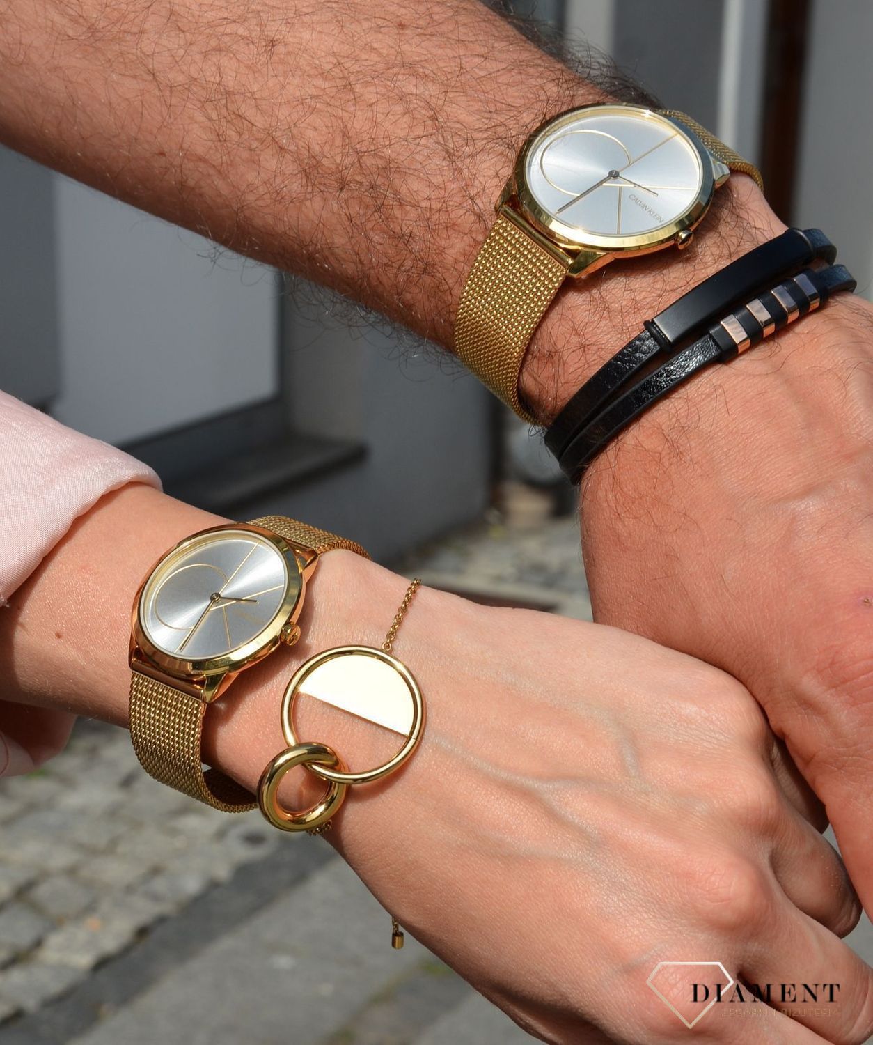 Skórzana bransoletka męska ze stalowymi elementami BRA-000000-323-STAL.jpg