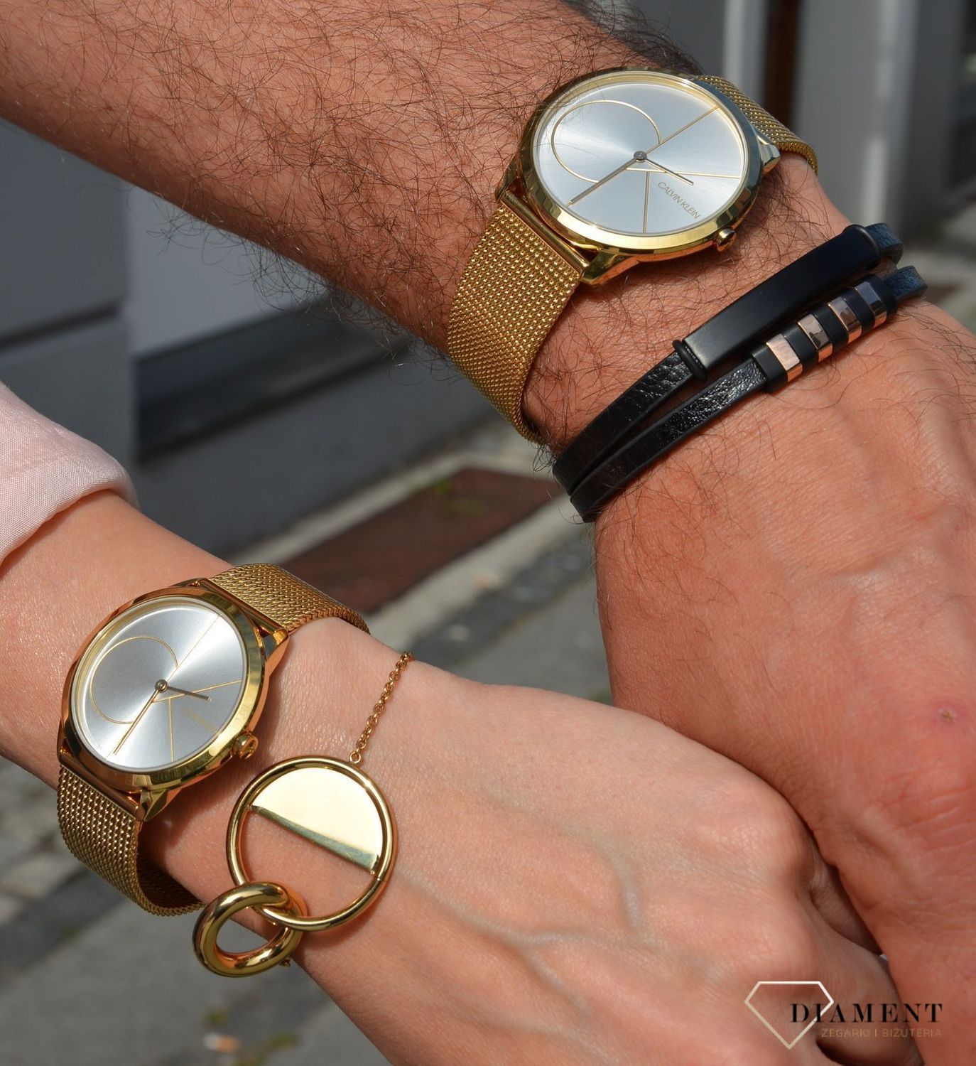 Skórzana bransoletka męska ze stalowymi elementami BRA-000000-323-STAL.jpg