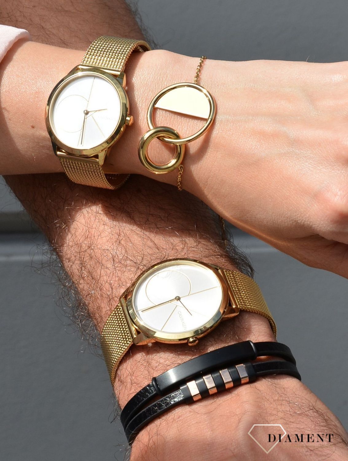 Skórzana bransoletka męska ze stalowymi elementami BRA-000000-323-STAL.jpg