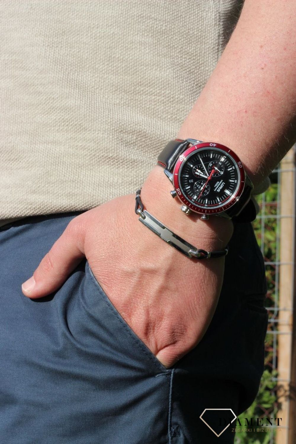 Bransoletka męska czarna blaszka i silikon BRA-000000-328-925.jpg