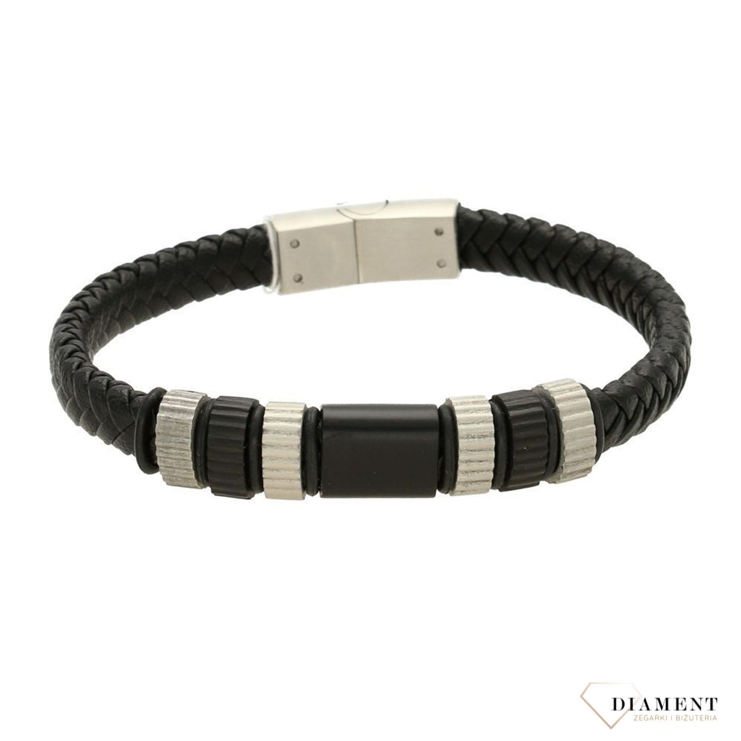 Bransoletka męska ze stali Plecionka✓ Biżuteria męska w Sklepie z Akcesoria Męskie zegarki-diament.pl✓Piękne i Eleganckie Bransoletki męskie✓Darmowa wysyłka✓.jpg