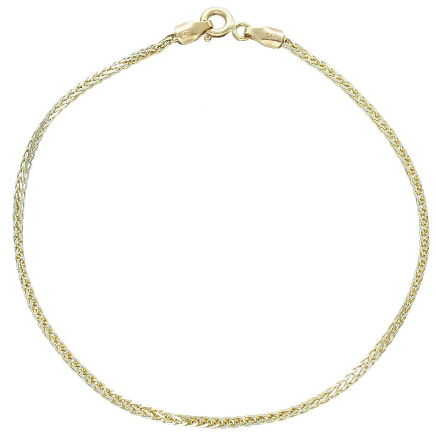 Złota bransoletka damska 333 lisi ogon BRA-000000-708-333 Złota bransoletka damska 333 lisi ogon. Lisi ogon to grubsze łańcuszki o gęstym splocie.1.jpg