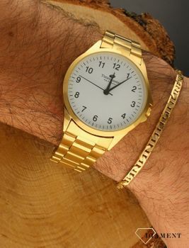 Bransoletka męska złota 585 splot Gucci 4 mm 22 cm  BRA-000000-750-585 Złota bransoletka w Sklepie z Biżuterią zegarki-diament.pl to idealny pomysł na prezent dla każdej kobiety. Darmowa wysyłka.jpg