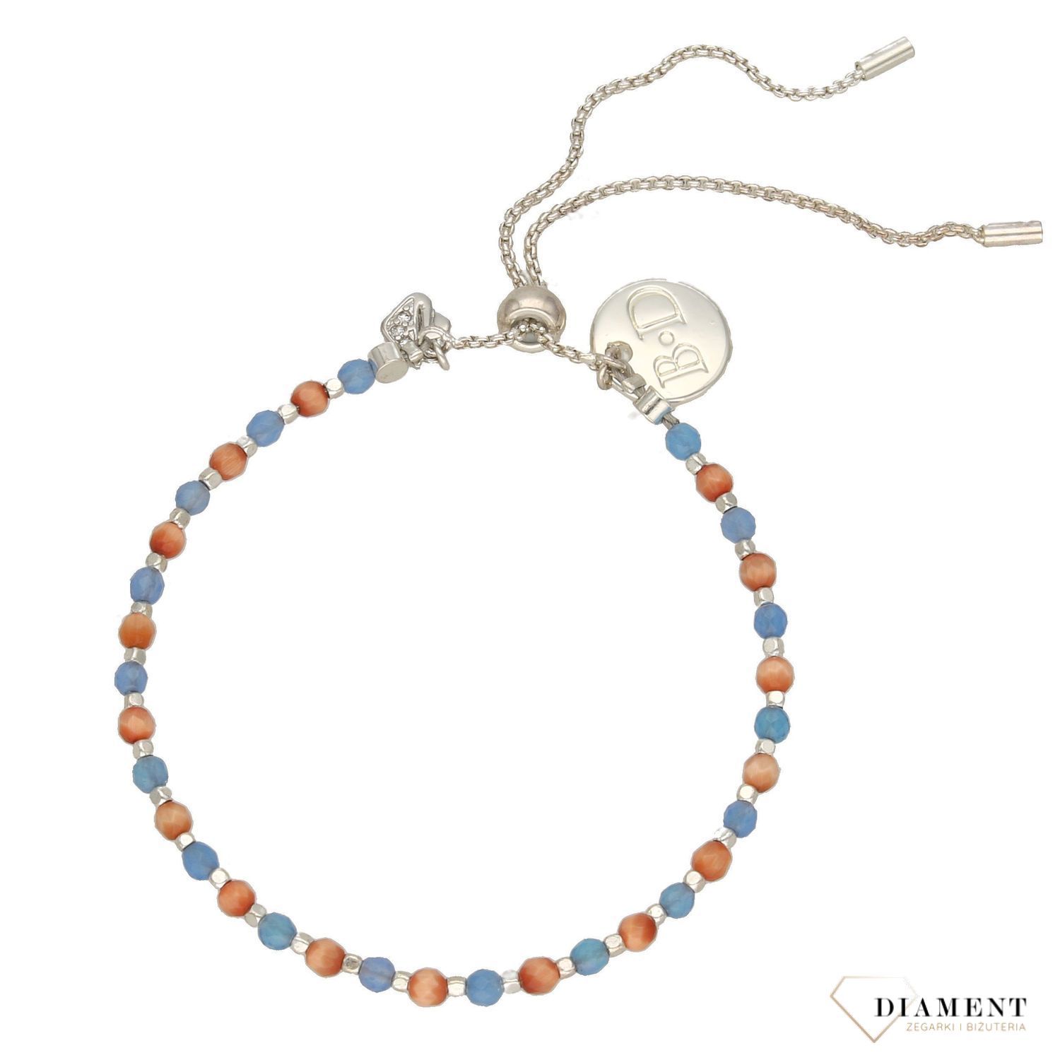 Bransoletka z koralików By dziubeka regulowana 3.jpg