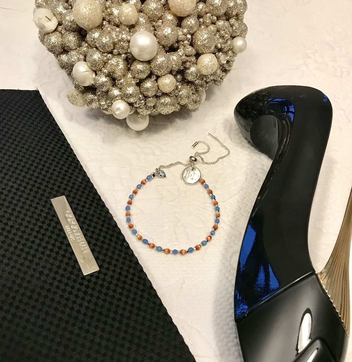 Bransoletka z koralików By dziubeka regulowana 3.jpg