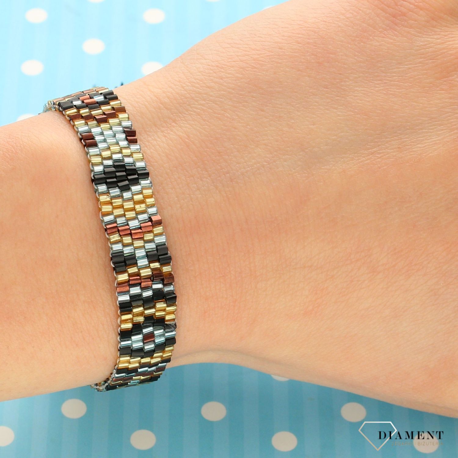 Bransoletka z koralikami 'Pocachontas' (1).jpg