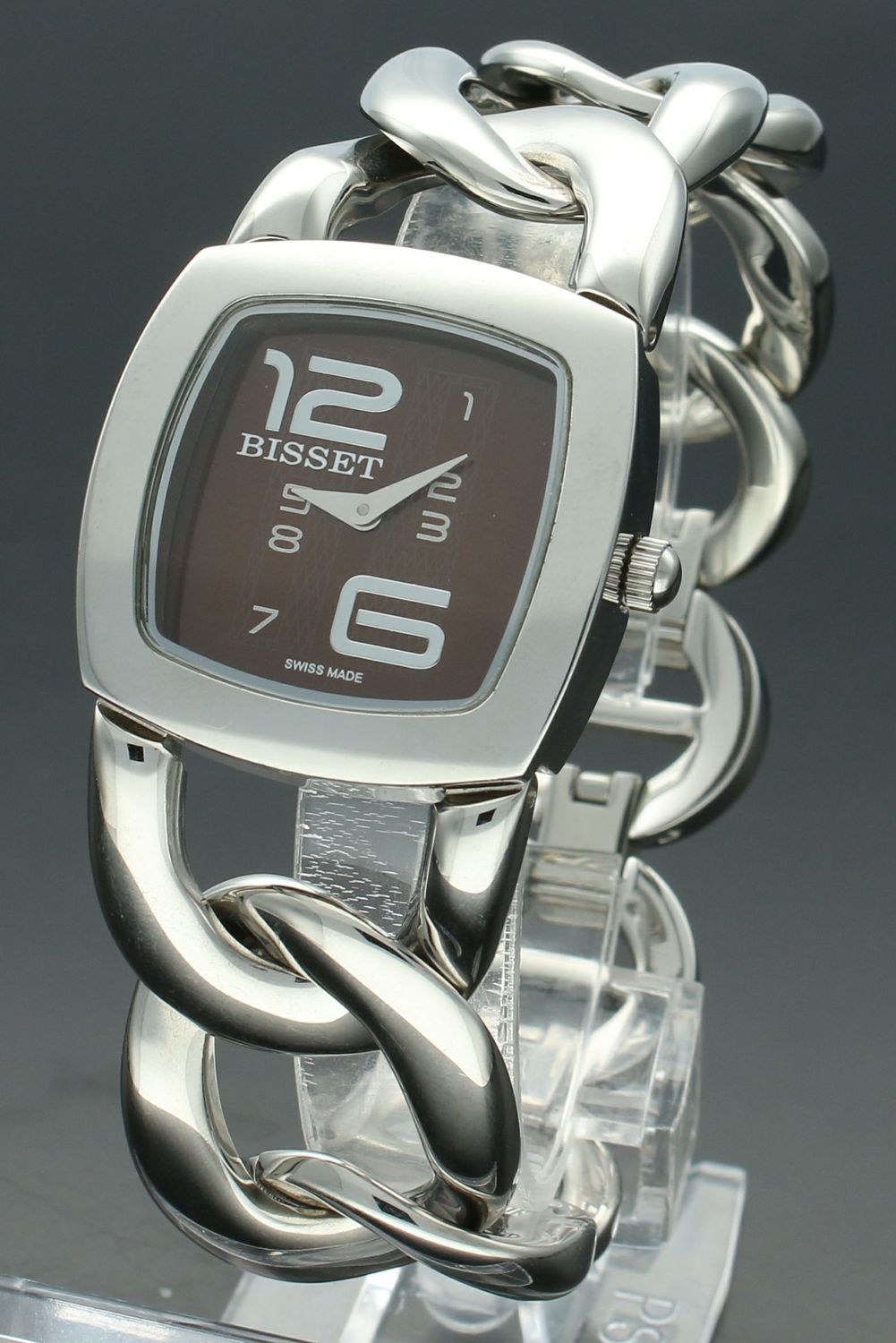 Zegarek damski na ozdobnej bransolecie Bisset stalowy BS25B60L. Damski zegarek Bisset. Zegarek damski stalowy Bisset. Zegarek damski na ozdobnej bransolecie. Zegarek damski stalowy idealny na prezent (2).jpg