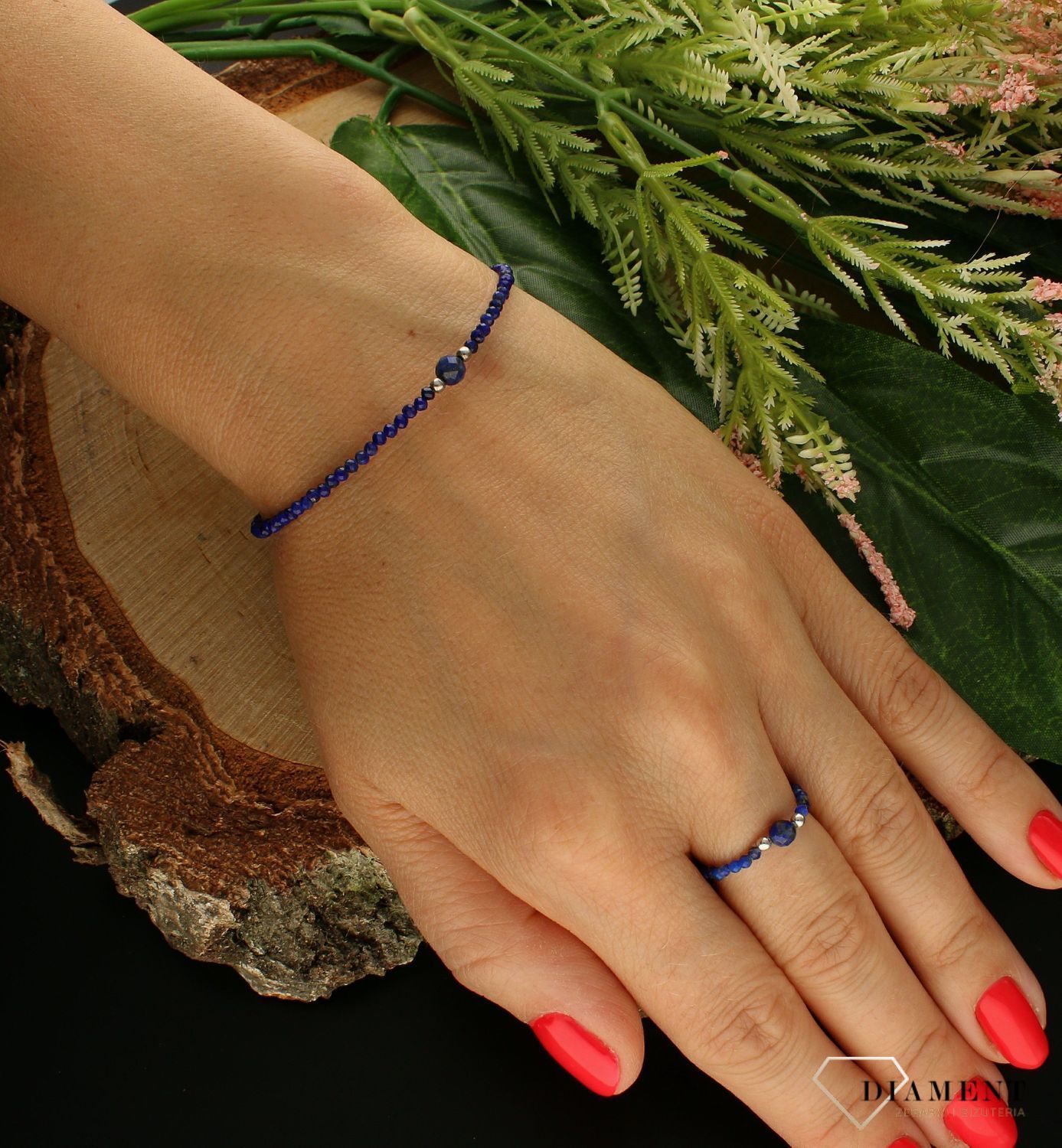 Bransoletka damska kamienie naturalne lapis lazuli BS3006v26 (2).jpg