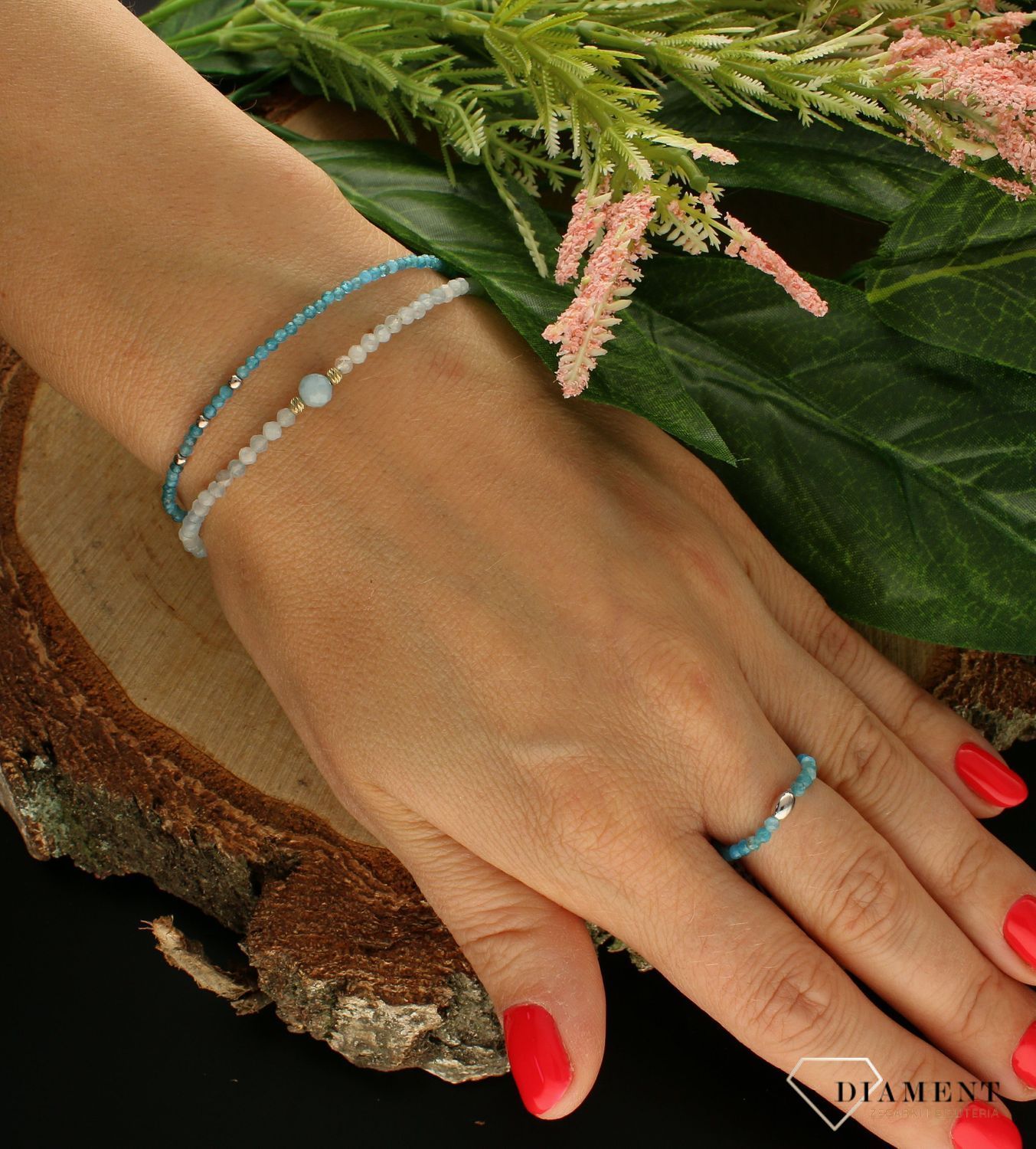 Bransoletka damska kamienie naturalne akwamaryn BS3006v29.jpg