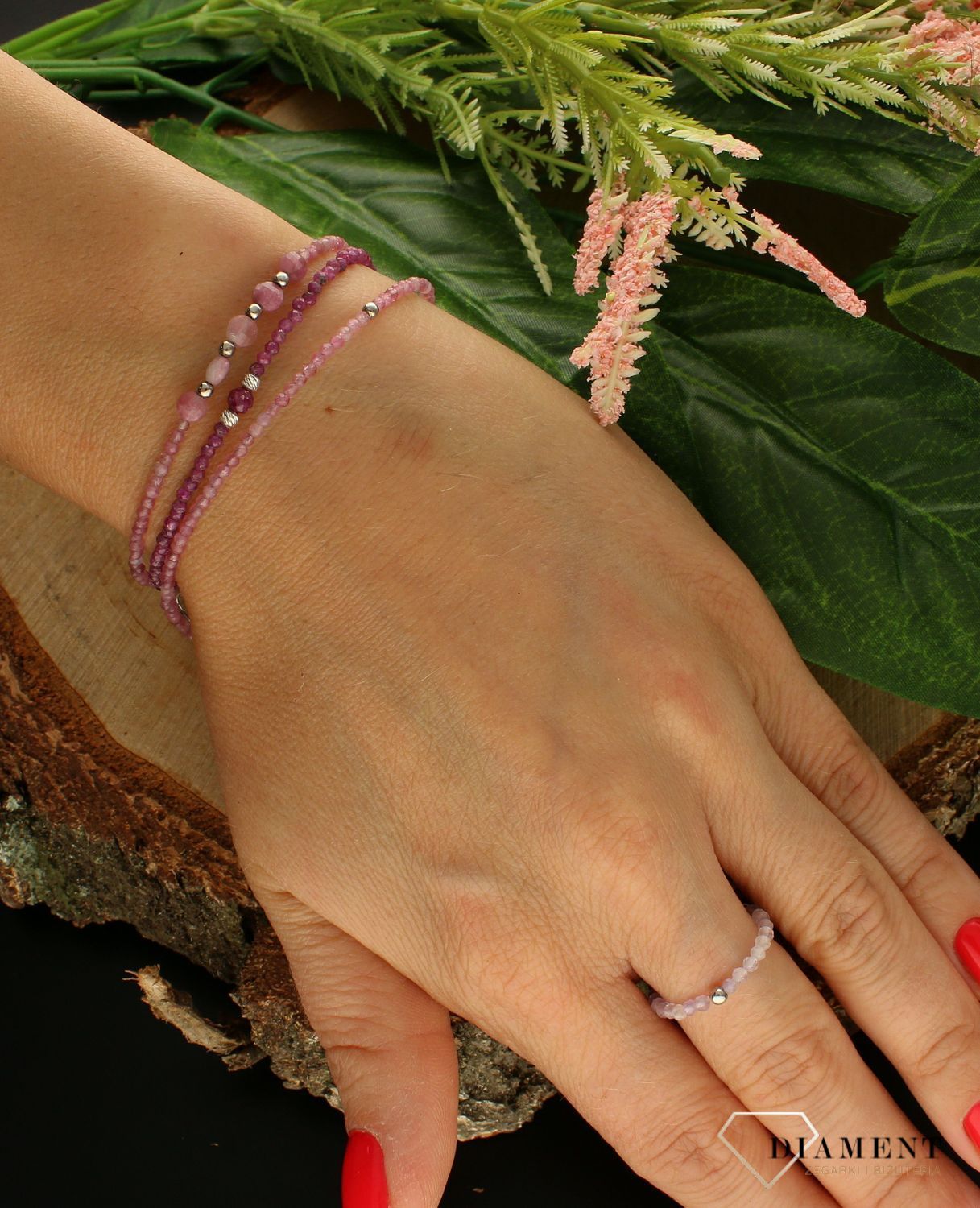 Bransoletka damska LEMONIQ BS3007v16. Taka bransoletka damska to świetny pomysł na prezent dla osoby w każdym wieku. Bransoletka z kamieniami naturalnym.jpg