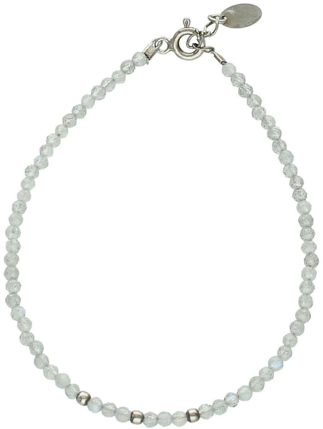 Bransoletka srebrna LEMONIQ BS3007v21 z kamieniami naturalnymi – labradorytem. Długość 17 cm, zapięcie na karabińczyk. Subtelna, kobieca i idealna do codziennych stylizacji.1.jpg