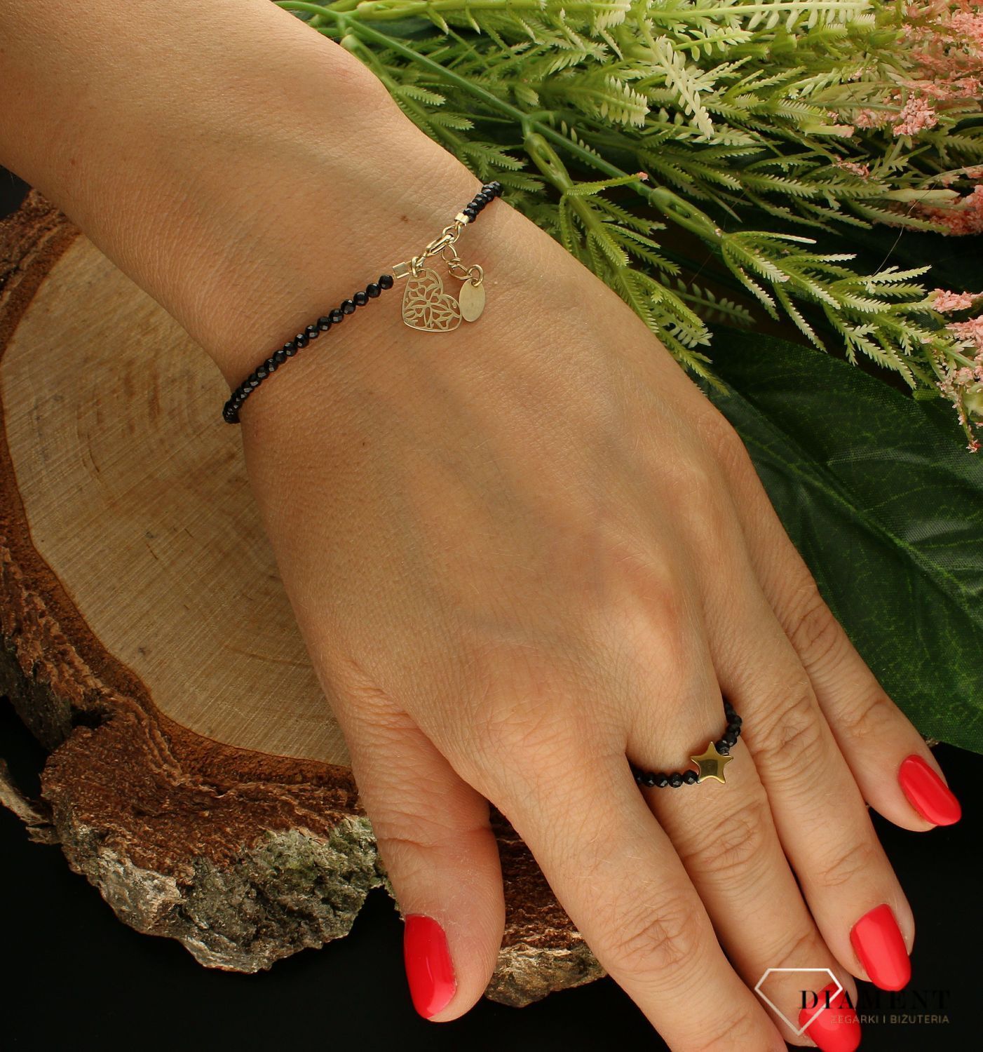 Bransoletka damska kamienie naturalne spinel BS3044v23 (3).jpg