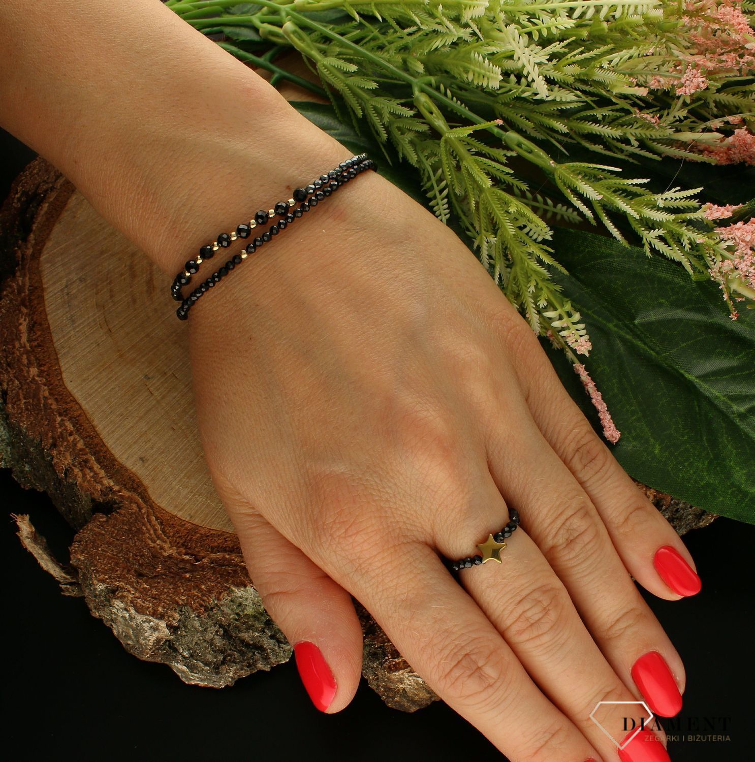 Bransoletka damska kamienie naturalne spinel BS3044v23 (3).jpg