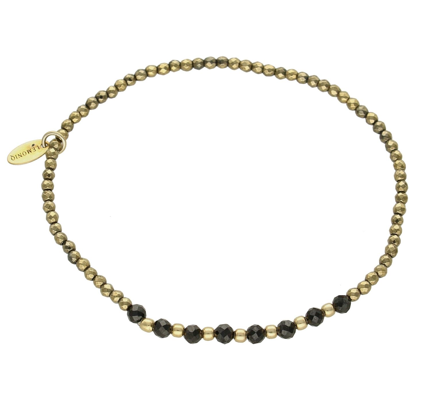 Bransoletka damska kamienie naturalne spinel i hametyt BS3106v21 (2).jpg