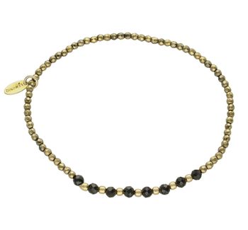 Bransoletka damska kamienie naturalne spinel i hametyt BS3106v21 (2).jpg