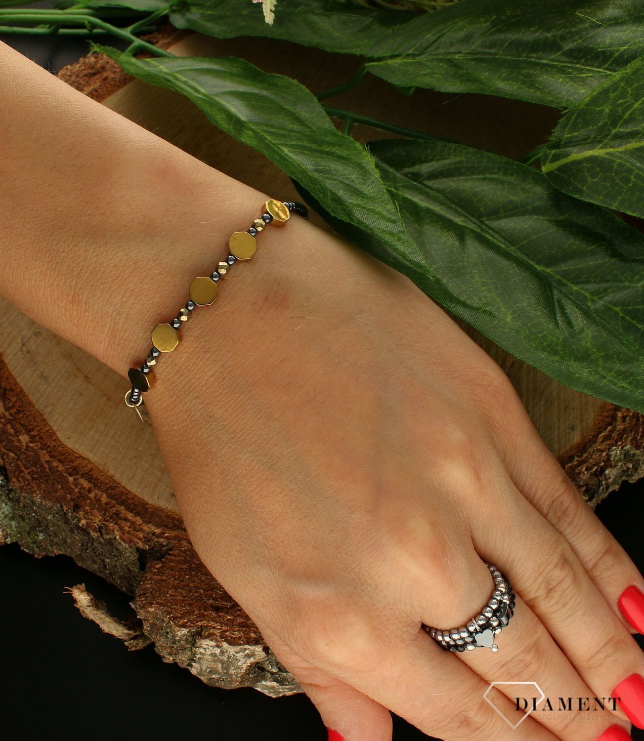 Bransoletka damska na gumce LEMONIQ  BS3106v8 to świetny wybór do wielu stylizacji na codzie, jest wyjątkowa i podkreśla Twój styl oryginalną biżuterią. Idealny pomysł na prezent dla kobiet w różnym wieku.jpg