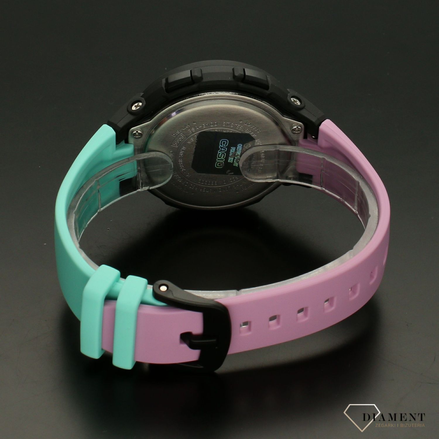 Zegarek damski wstrząsoodporny Casio Baby-G BSA-B100MT-1AER STEP TRACKER.jpg