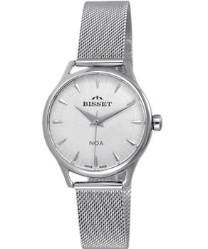 Damski zegarek kwarcowy na bransolecie stalowej 32mm – elegancki, wodoszczelny srebrny zegarek.jpg