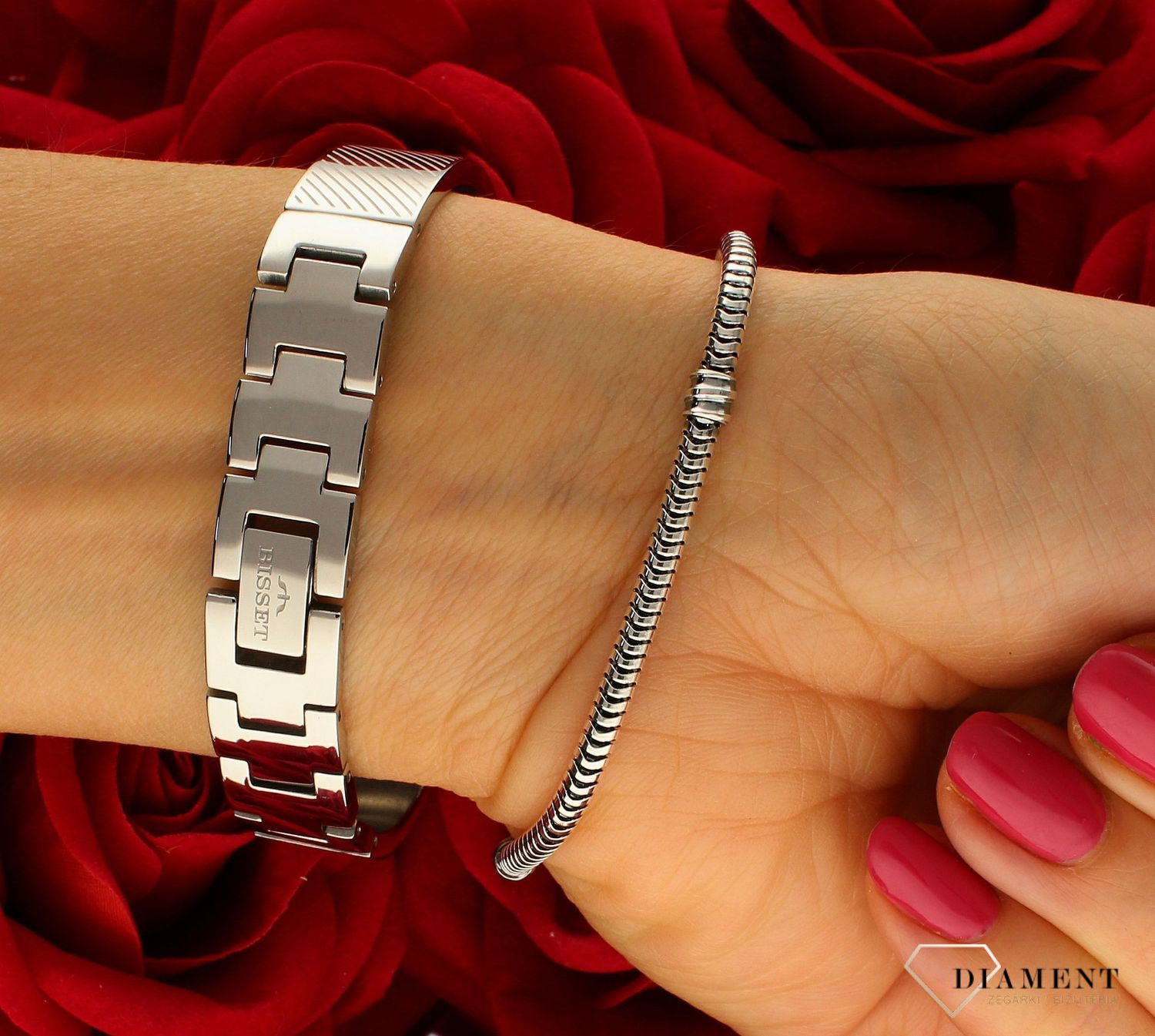 Zegarek damski BISSET z szafirowym szkłem BSBF20SISX03BX. Damski zegarek biżuteryjny. Zegarek damski Bisset. Zegarek damski w srebrnym kolorze. Zegarek damski z cyrkoniami na prezent..jpg