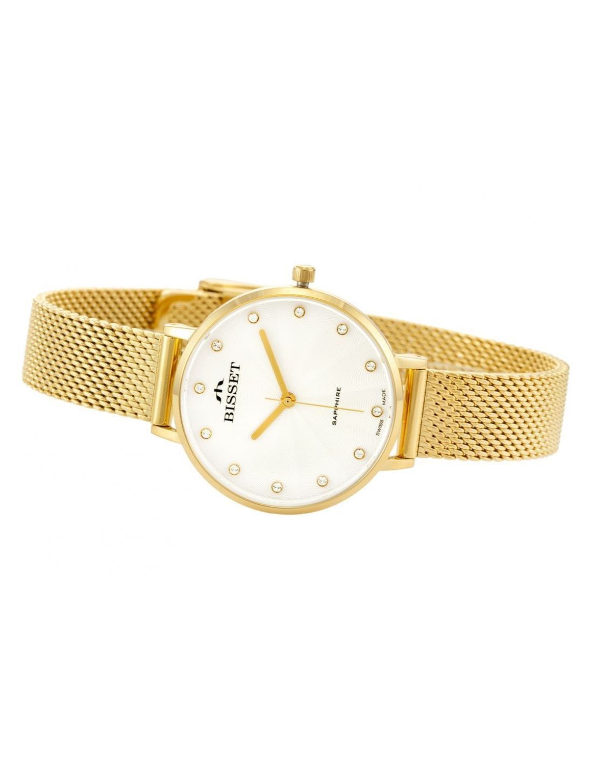 Zegarek damski Bisset Sapphire BSBF30GISX03BX złoty (4).jpg
