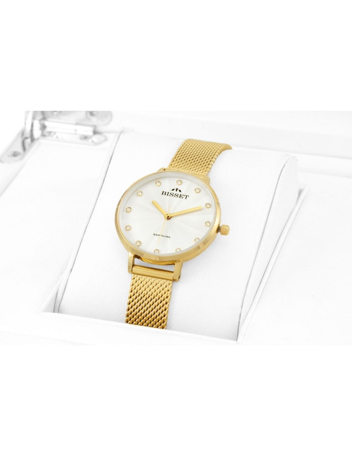 Zegarek damski Bisset Sapphire BSBF30GISX03BX złoty (4).jpg
