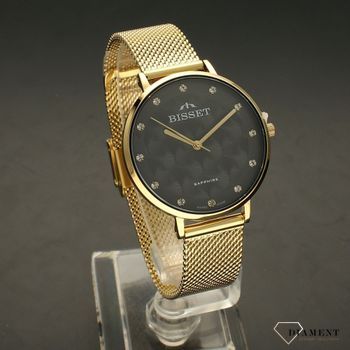 Zegarek damski na złotej bransolecie z szarą tarczą BSBF32GIVX03BX (1).jpg