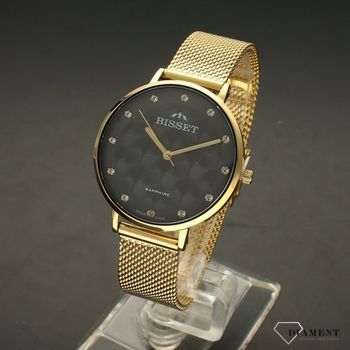 Zegarek damski na złotej bransolecie z szarą tarczą BSBF32GIVX03BX (2).jpg