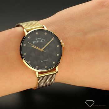 Zegarek damski na złotej bransolecie z szarą tarczą BSBF32GIVX03BX (5).jpg