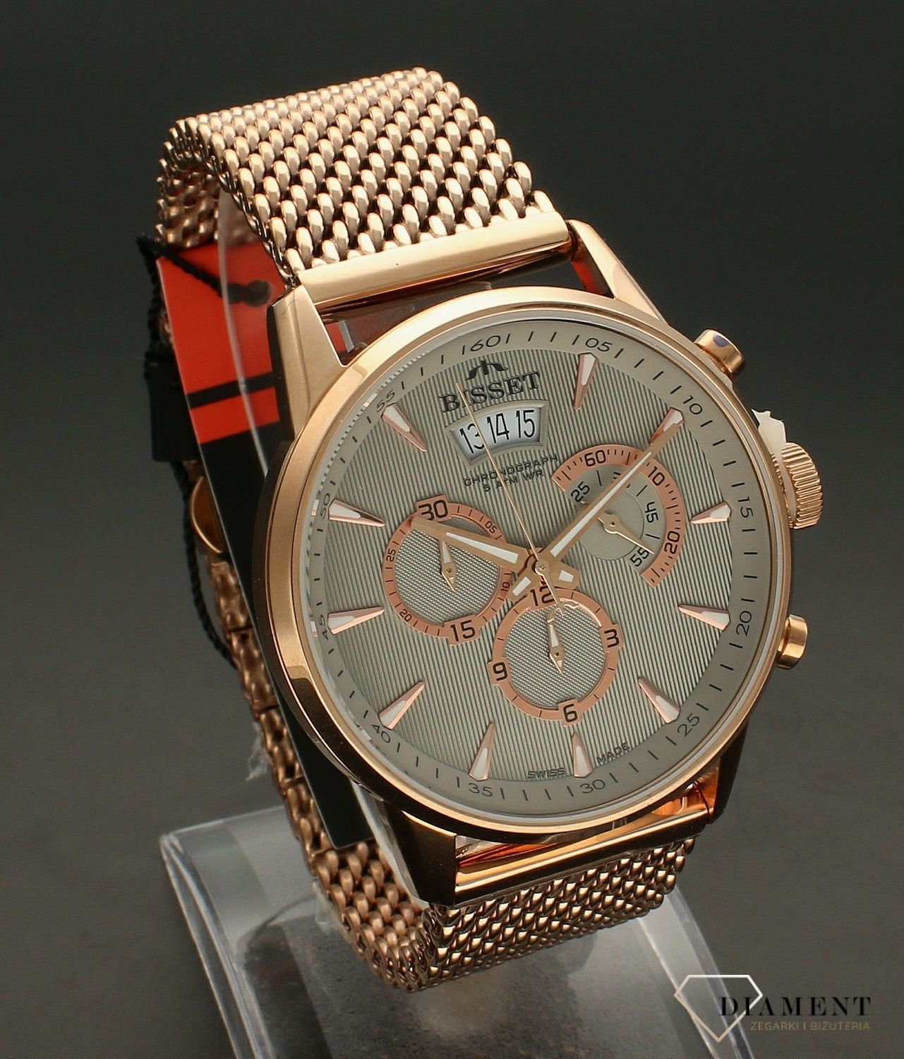 Zegarek męski BISSET VAUD złoto-różowy BSDE88RIVX05AX.jpg