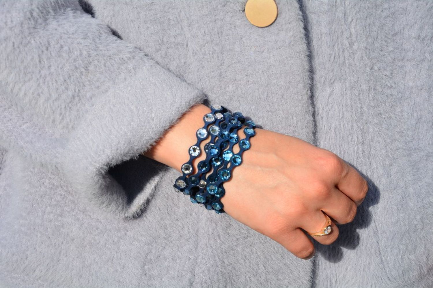 Bransoletka Punteado BSLDOT1NDB.jpg