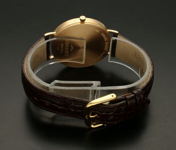 Zegarek złoty męski na brązowym pasku Bisset Sapphire Złoty BSYF24GIGX01BX (5).jpg